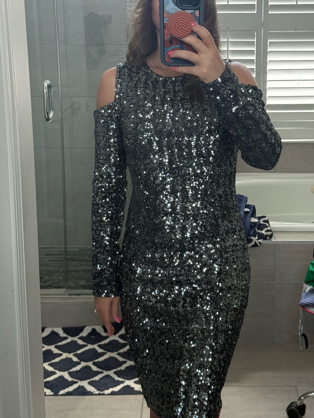 New! Michael Kors collection sequin dress size 8